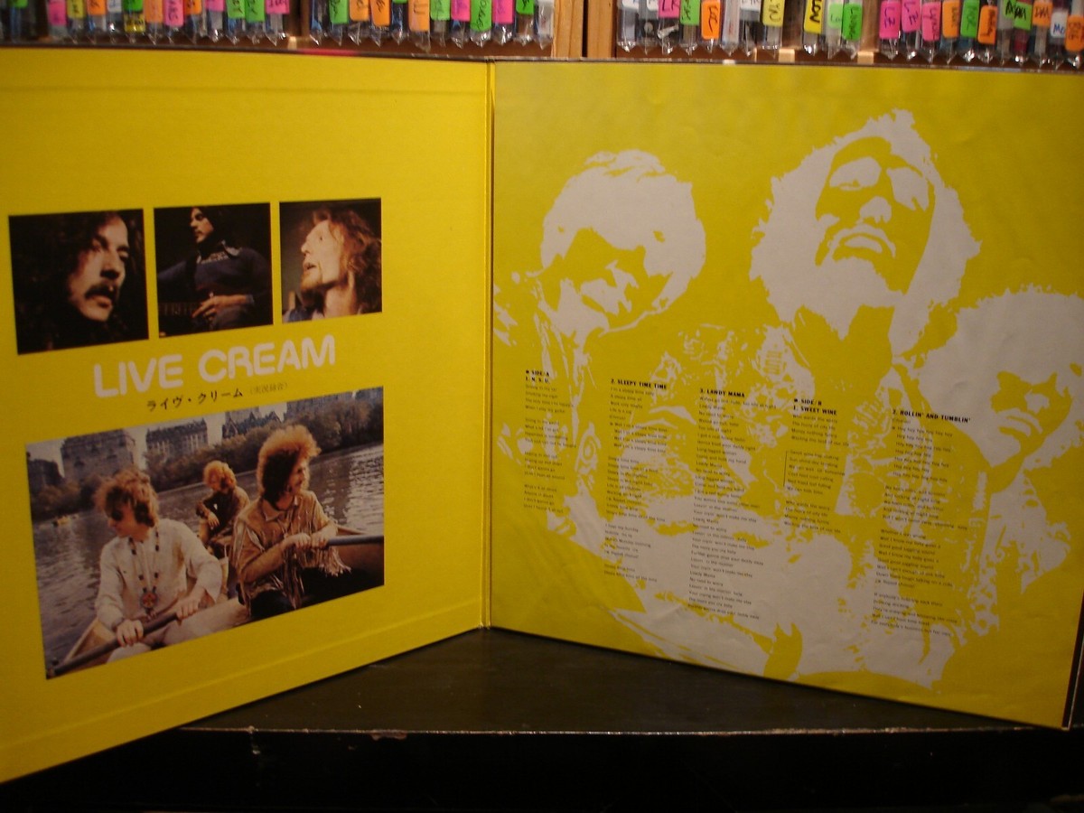 LIVE CREAM / レコード Cream – Live Cream – Vinyl (Terre Haute Pressing, LP, Album