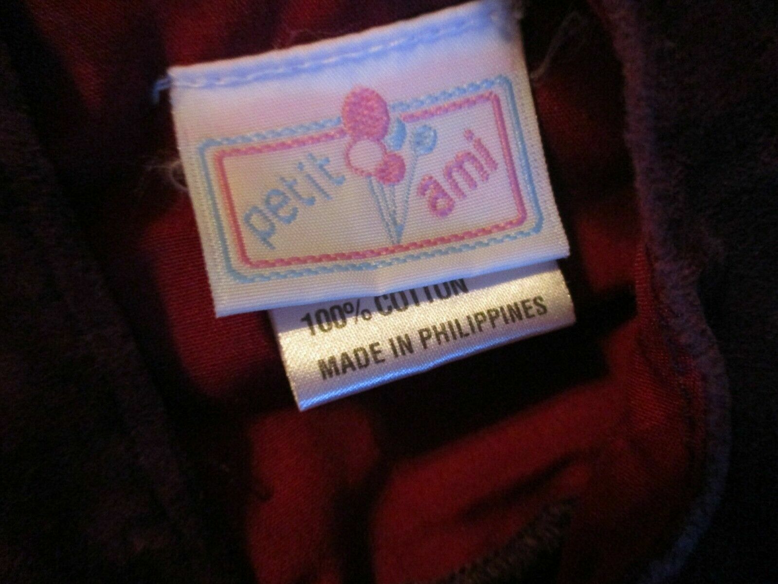 Petit Ami Embroidered Winter Dress size 6 Months