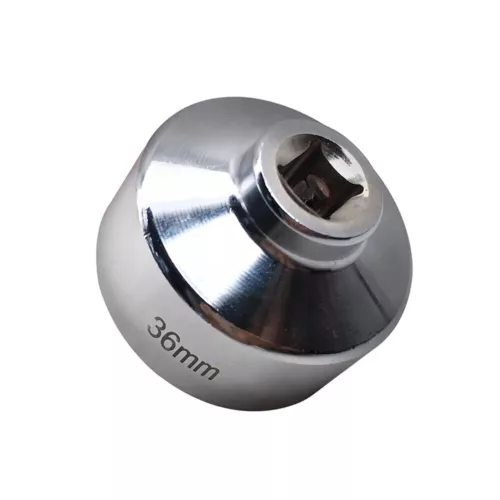 36mm Oil Filter Socket Tool 3/8"Drive Cap Remover Low Profile Socket Wrench C2C6 - Imagen 5 de 11