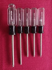 CRAFTSMAN 5 PIECE TORX SCREWDRIVER SET T10 T15 T20 T25 T30 US MADE FREE SHIPPING