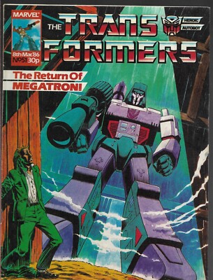 TRANSFORMERS #51 - Marvel UK - Back Issue (S)
