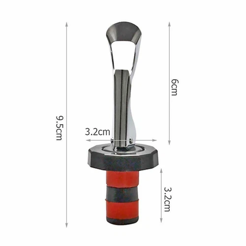 2pcs Bottle Stopper Wine Champagne Saver Stopper Beer Seal Sealer Stopper - Picture 3 of 9