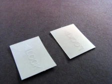 LOCK door handle decals for Ferrari 456, 550, 575, 360, 430