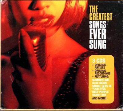 The Greatest Songs Ever Sung ~ Various Artists ~ Jazz ~ 3 CDs ~ New