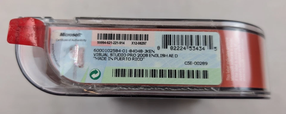 Microsoft Visual Studio 2008 Professional Edition & SQL SERVER Academic Version - Image 3 of 4