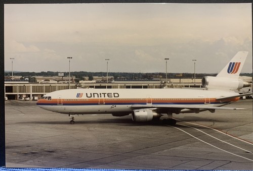 UNITED DC-10 N??? 7/?/92 6x4 Originalfoto 1. Gruppe