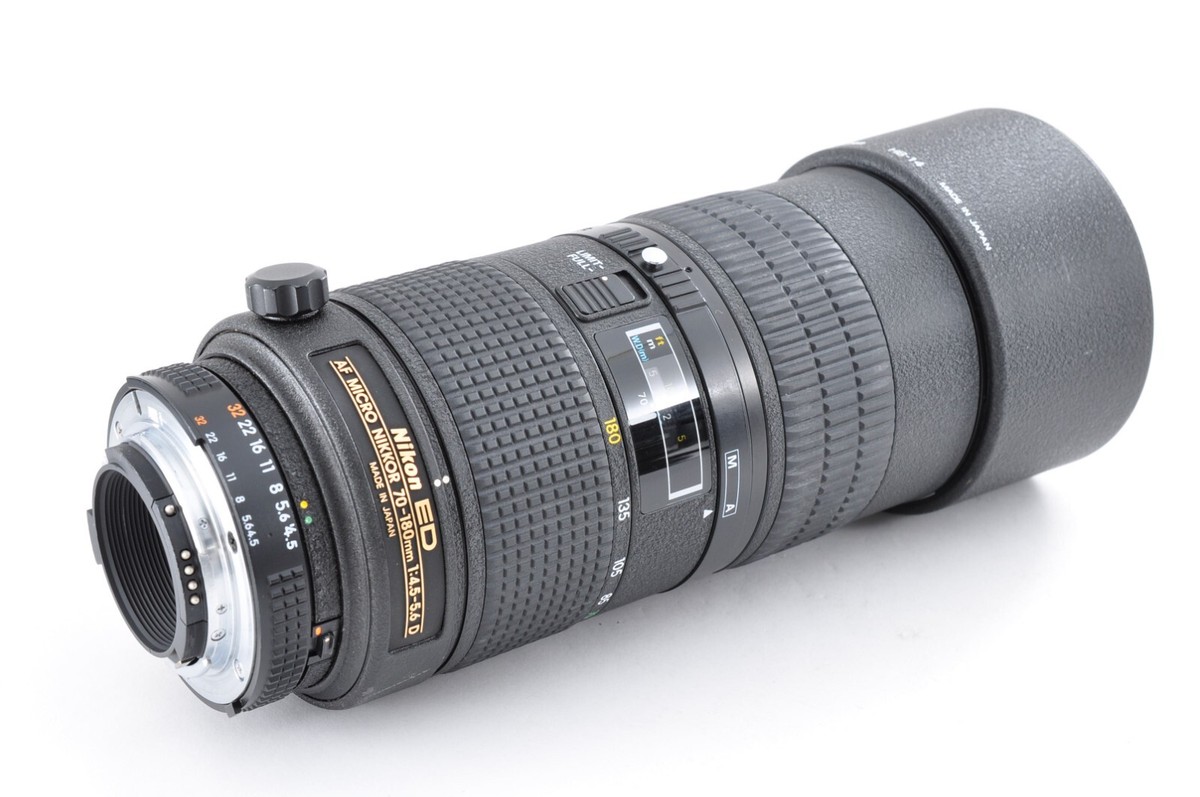 Nikon AF Micro NIKKOR 70-180mm f/4.5-5.6 D ED Zoom Lens from Nikon AF Micro NIKKOR 70-180mm f/4.5-5.6 D ED Zoom Lens from