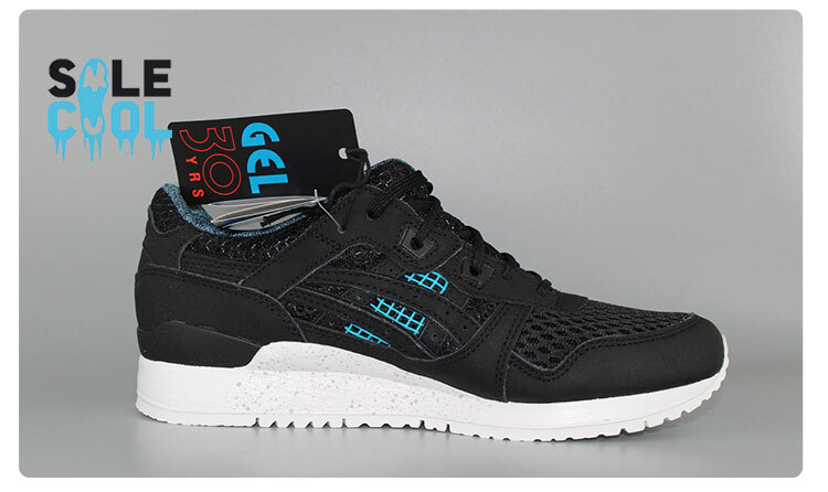 ASICS Gel-Lyte Iii Lace Up Mens Sneakers Shoes Casual -Black DN6L0