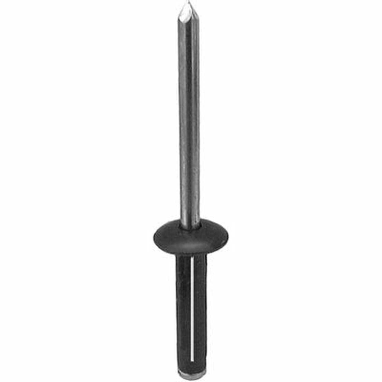 17121 Split Type Rivet Aluminum 3/16 Diameter 5/64 to 15/64 Grip , 25 pack