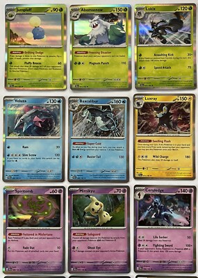 Pokmon TCG Paldea Evolved Holo Rare Complete 25 Card Set! Pack Fresh And  NRMT+ | eBay