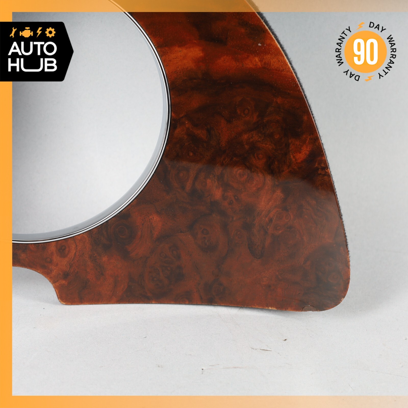03-13 Bentley Continental GT GTC Dash Panel Speedometer Bezel Trim Wood OEM 31k