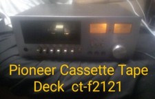 -VINTAGE- PIONEER CT-F2121 STEREO CASSETTE DECK  Due to a typo- LOWERED PRICE