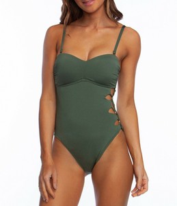 olive one piece swimsuit