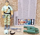 Complete Really Nice Vintage 1989 GI Joe Mail In Starduster C v1C With Filecard