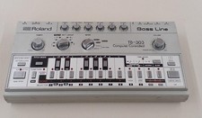 Roland TB-303 Bass Line Synthesizer Used Noisy Junk Parts Damage