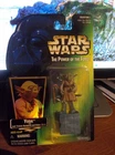 Star Wars POTF Yoda with Jedi Trainer Backpack Holo "BRAND NEW"