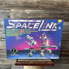Vintage SpaceLink Robot Toy Building Set Coleco No.8852