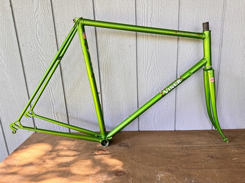 VINTAGE VINER SPECIAL PROFESSIONAL COLUMBUS LUGGED STEEL BIKE FRAME SET 56x59