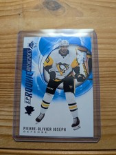 2020-21 Upper Deck SP Rookie Authentics Blue Pierre-Olivier Joseph #107 QTY