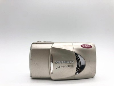 Olympus μ mju III 120 35mm Compact Film Camera Point & Shoot Japan