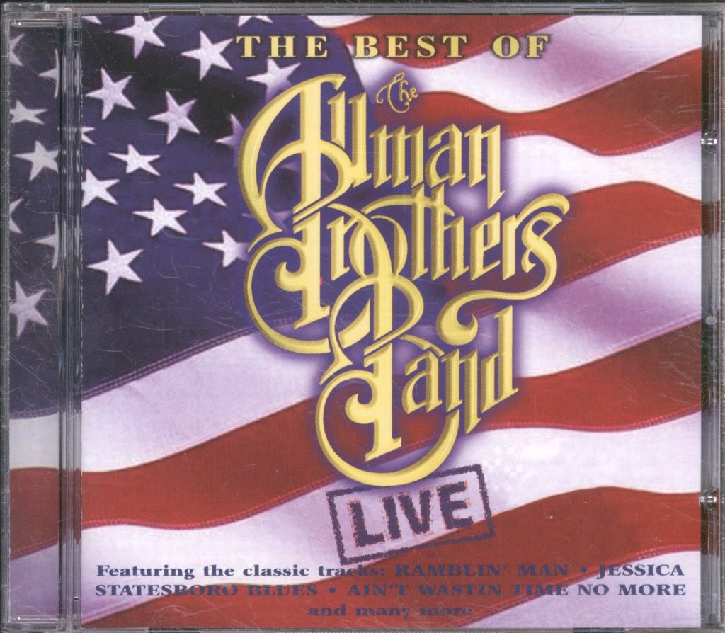 Allman Brothers Band Best of the Allman Brothers Band Live CD Europe Spectrum
