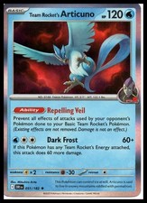 Team Rocket's Articuno 051/182 Sv10: Destined Rivals Holo