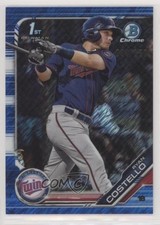 2019 Bowman Chrome Prospects Blue Shimmer Refractor 114/150 Ryan Costello v3i