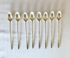 Sterling Silver  Iced Tea Spoons By Towle /Madeira/Set of 8 /  250g