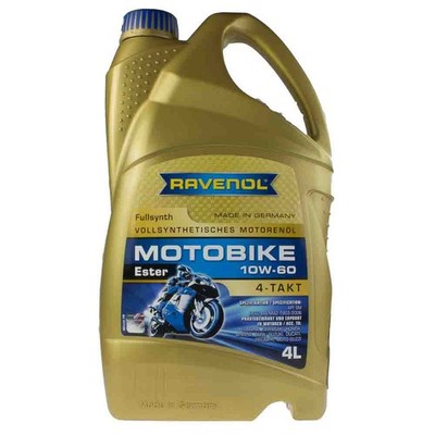 RAVENOL Ester Motorrad Öl 4T 10W60 vollsynth.4L