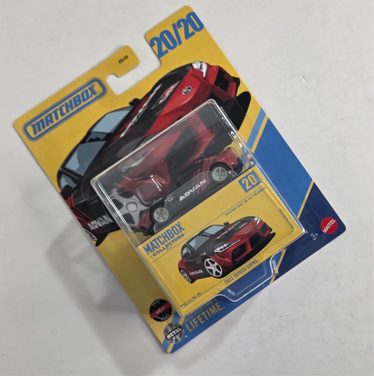 2023 Toyota Supra 20/20 COLLECTORS SERIES Matchbox 2025 JCL44