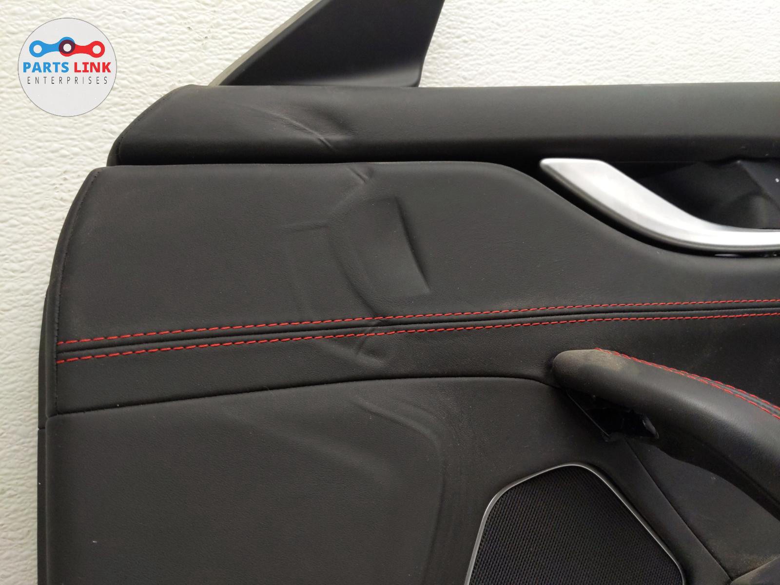 2017-20 MASERATI LEVANTE FRONT RIGHT DOOR TRIM PANEL SPEAKER COVER HANDLE M161