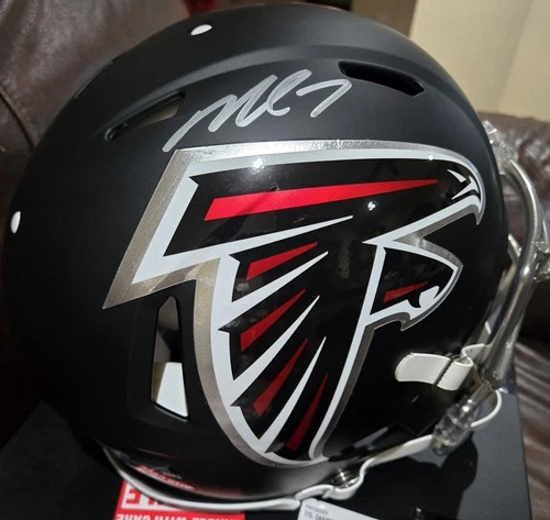 Michael Vick Autographed Atlanta Falcons Helmet Full Size Authentic Beckett