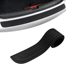 Car Rear Bumper Protector, 41 x 3.4 Inch Universal Anti-Scratch Rubber Rear B...