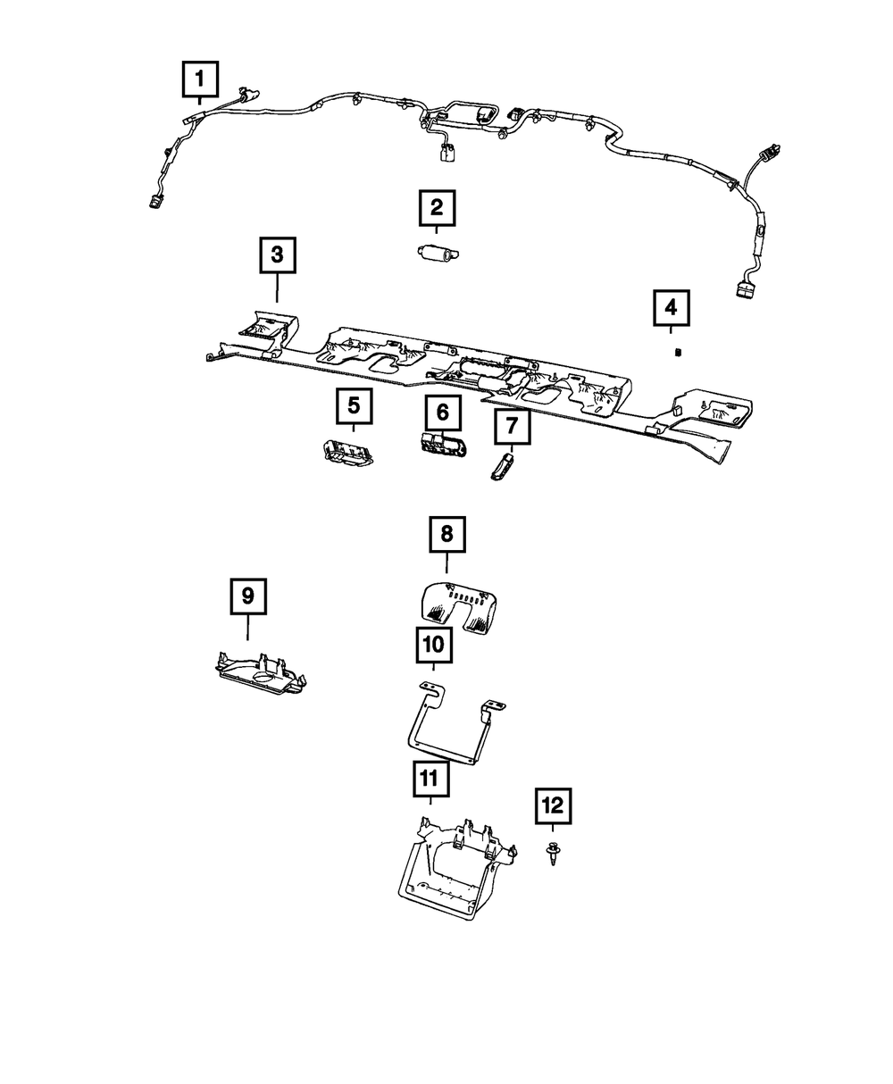 Genuine Mopar Jumper Wiring 68357531AD