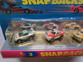 VTG Galoob 1989 Micro Machines Snap Backs #3 F-40 Porsche 959 MB Gullwing 6433