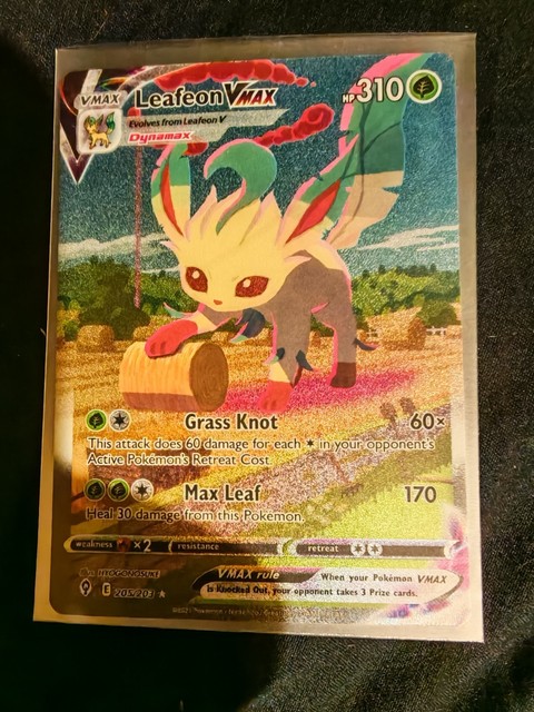 Leafeon VMAX #205 (Evolving Skies (2021))