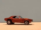 Vintage Hot Wheels Redline custom Camaro Orange