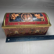 Lebkuchen-Schmidt Germany Beautiful Tin Nurnberg-St. Florenz 9.5" x 4.7" x 4.2"T