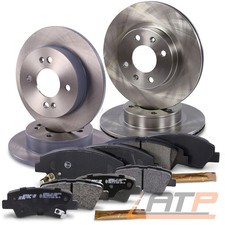 BREMSSCHEIBEN + BREMSBELÄGE VORNE + HINTEN FÜR HYUNDAI I-10 AB BJ 13