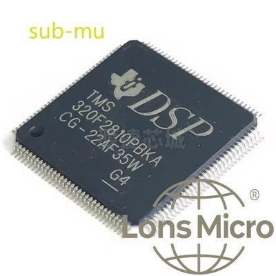 1PCS TMS320F2810PBKA LQFP128 DIGITAL SIGNAL PROCESSORS IC Chip #sub/95