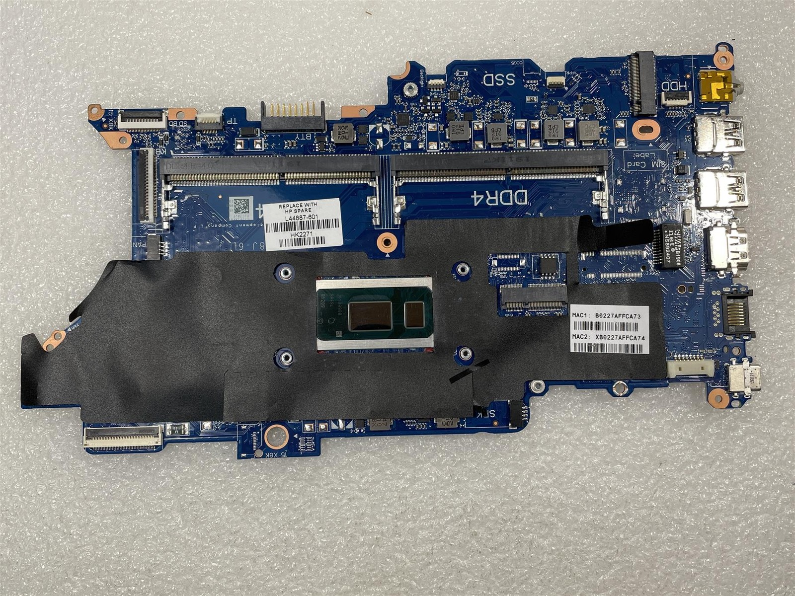 For HP ProBook 430 440 450 G6 L44887-001 L44887-601 Motherboard Intel Pen 5405U