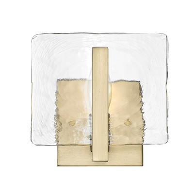 Golden Lighting 3164-1W BCB-HWG Aenon - 1 Light Wall Sconce-6.75 Inches Tall and