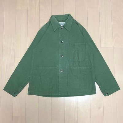 Engineered Garments Workaday Utility Jacket Khaki Ripstop Cotton S #FF ZEA