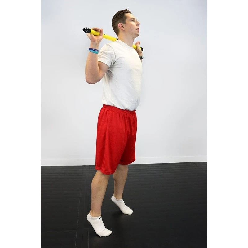 Barra de Ejercicio CanDo Slim WaTE 2 lb Entrenamiento de Fuerza Equilibrio Terapia Fitness Nueva Foto 4 de 4