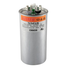 70/5 Uf 70 5 MFD  6 370V/440V CBB65B AC Capacitor Dual Run round Capacitor Repl