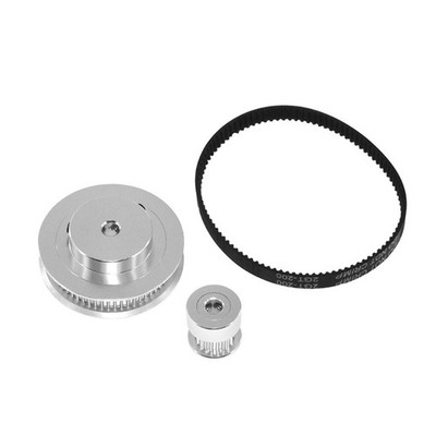 GT2 Timing Belt Pulley 20 & 60 Teeth 2GT Synchronous Wheel with a Width 6mm Belt
