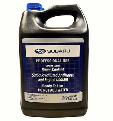 Subaru Genuine Blue Super Coolant 1 Gallon Antifreeze SOA868V9272