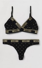 moschino brand new bra & thong