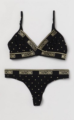 moschino brand new bra & thong size Small