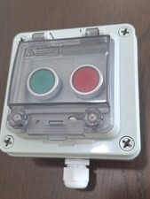 PUSH BUTTON CONTROL BOX outdor/Waterproof IP67 2 buttons red and green